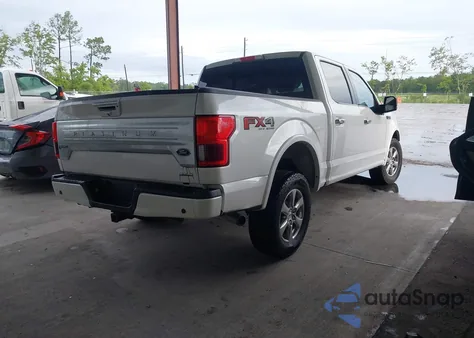 2019 Ford F-150 Platinum z USA, uszkodzony, nr VIN 1FTEW1E43KFA95885